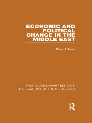 cover image of Economic and Political Change in the Middle East (RLE Economy of Middle East)